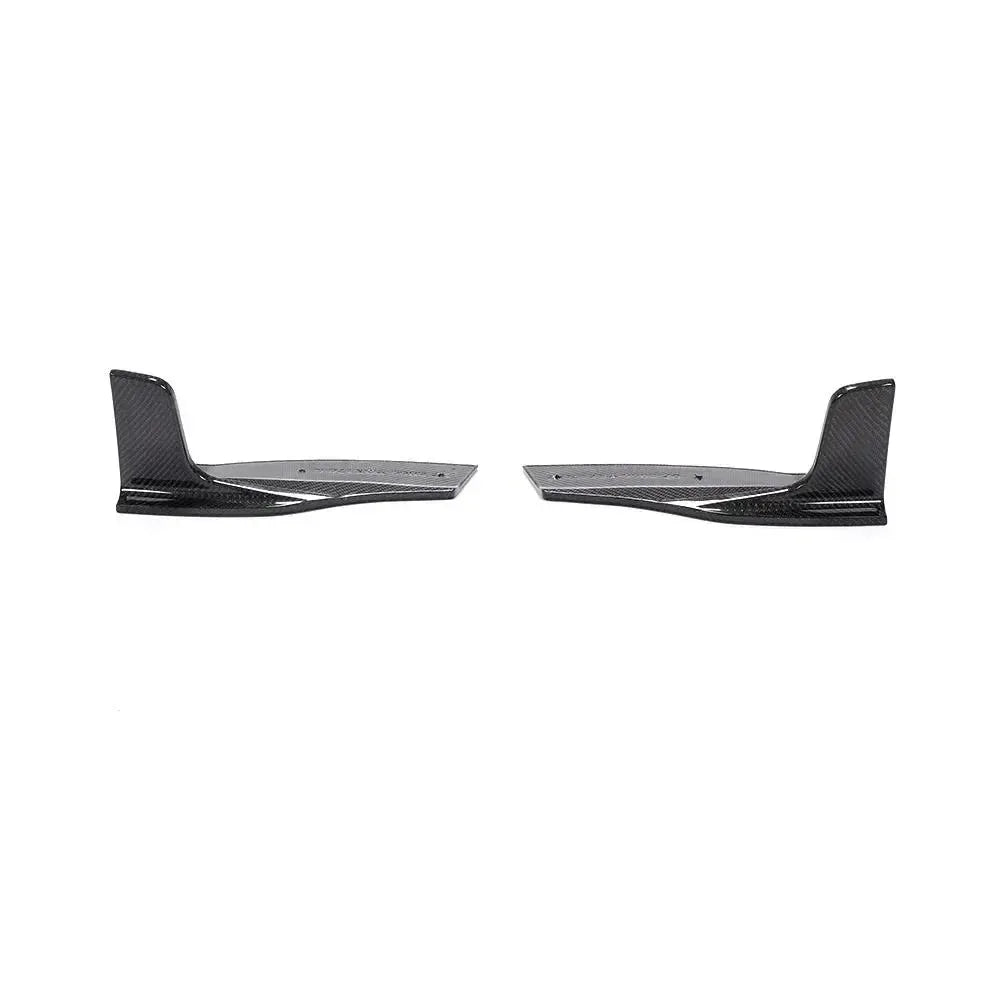 Carbon Fiber Rear Canard Splitters - Audi B9 & B9.5 S5 Sportback