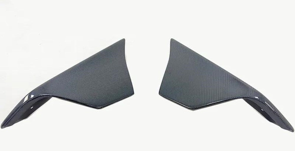 Carbon Fiber Rear Canard Splitters - Toyota A90 Supra MK5