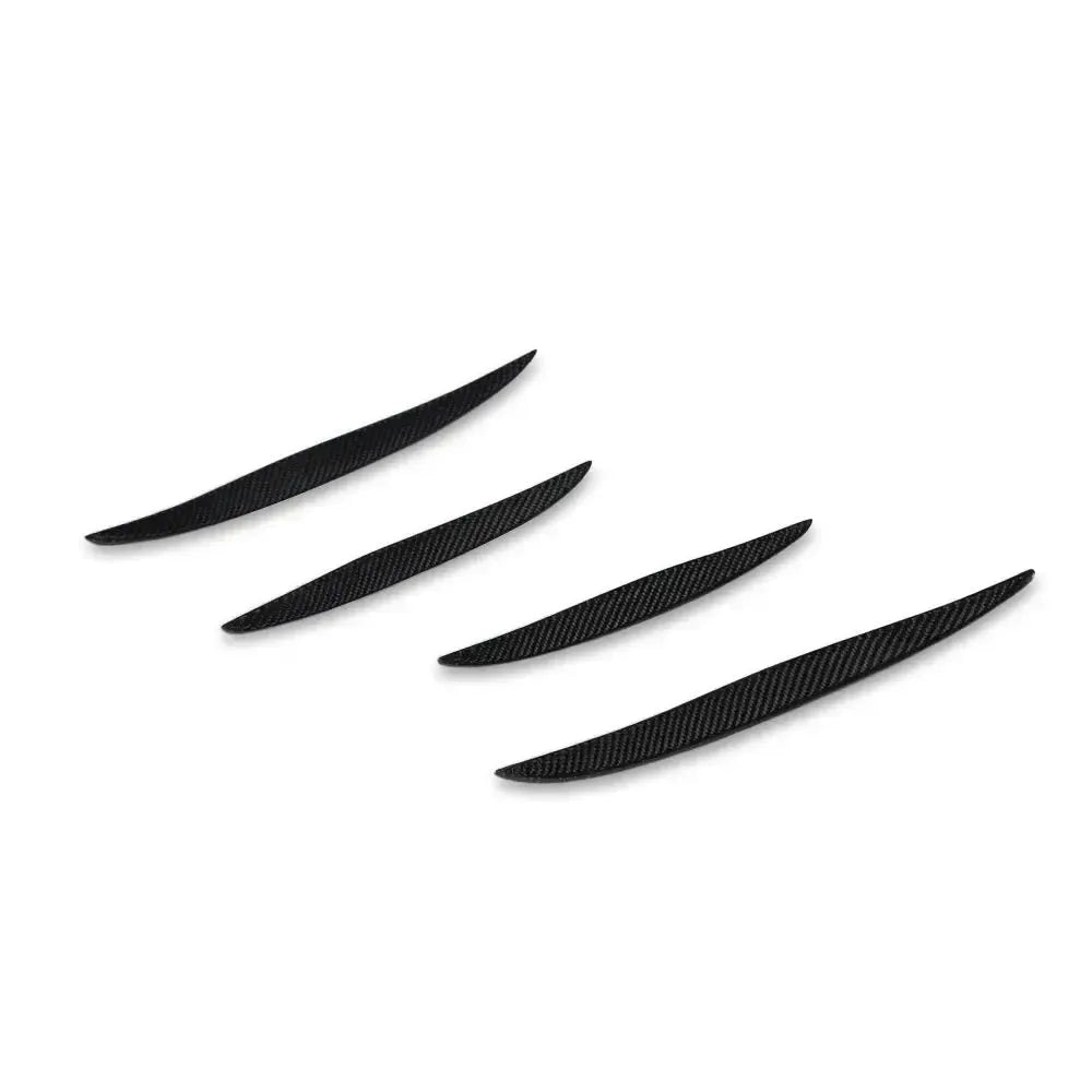 Carbon Fiber Rear Canards - Audi S3 / A3 S Line
