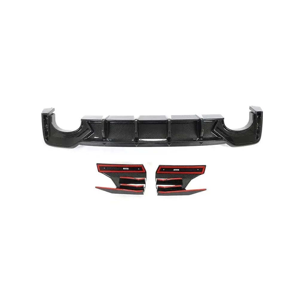 Carbon Fiber Rear Diffuser - Audi RS6 / RS7 C8