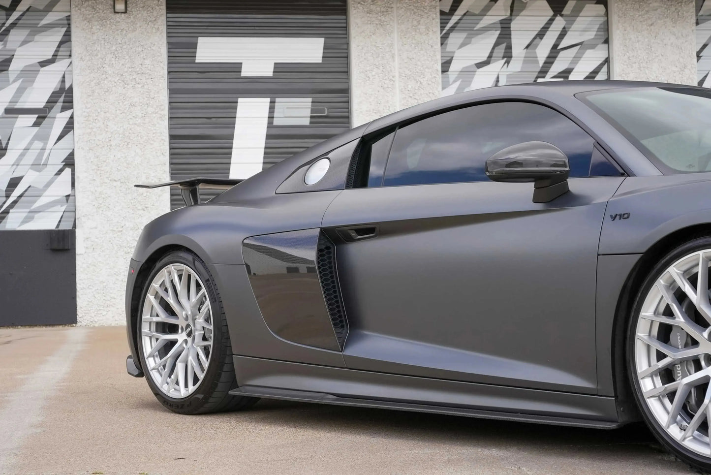 Carbon Fiber Side Skirts - Audi R8 V10 Gen 2