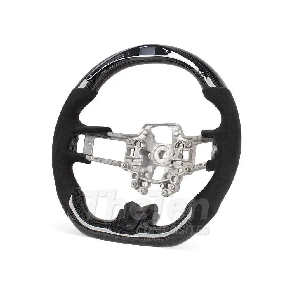 Carbon Fiber Steering Wheel - Ford Mustang S550 (LCI)