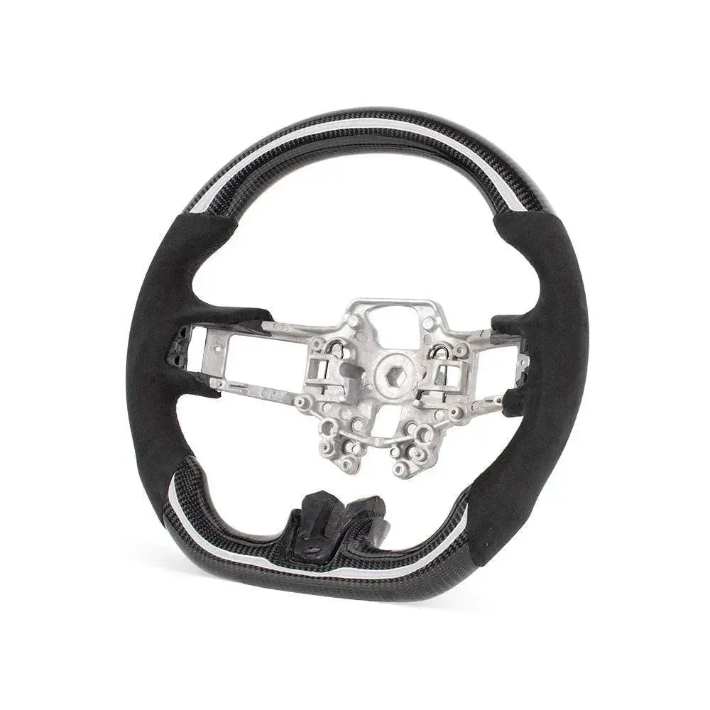 Carbon Fiber Steering Wheel - Ford Mustang S550 (LCI)