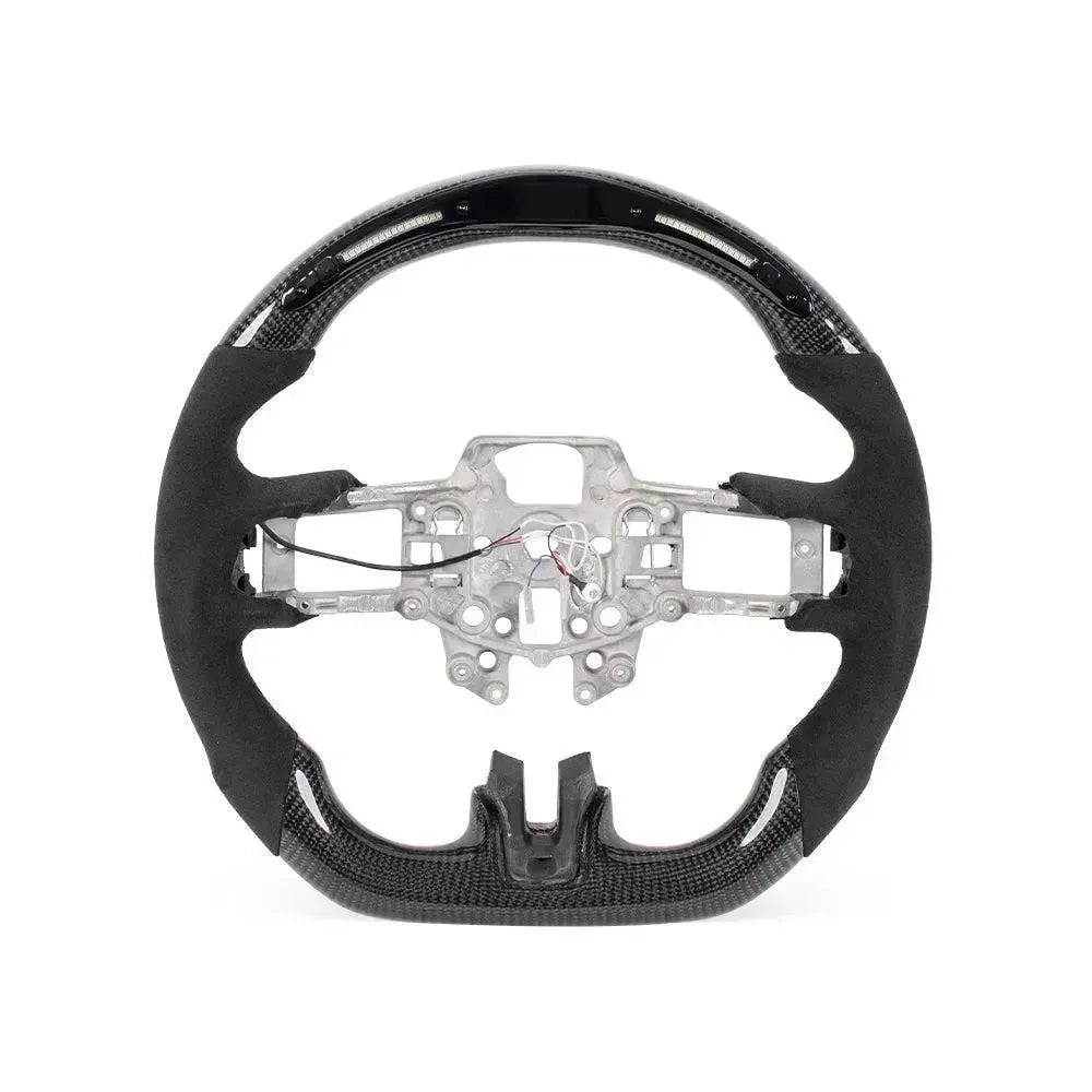 Carbon Fiber Steering Wheel - Ford Mustang S550 (Pre-LCI)