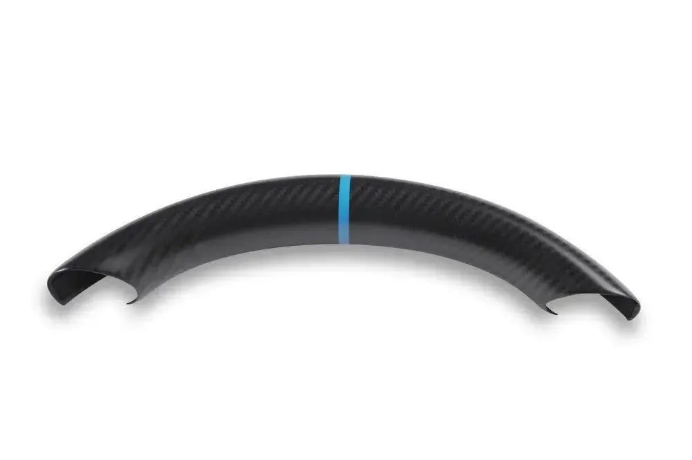 Carbon Fiber Steering Wheel Upper Cover - Tesla Model 3 & Y