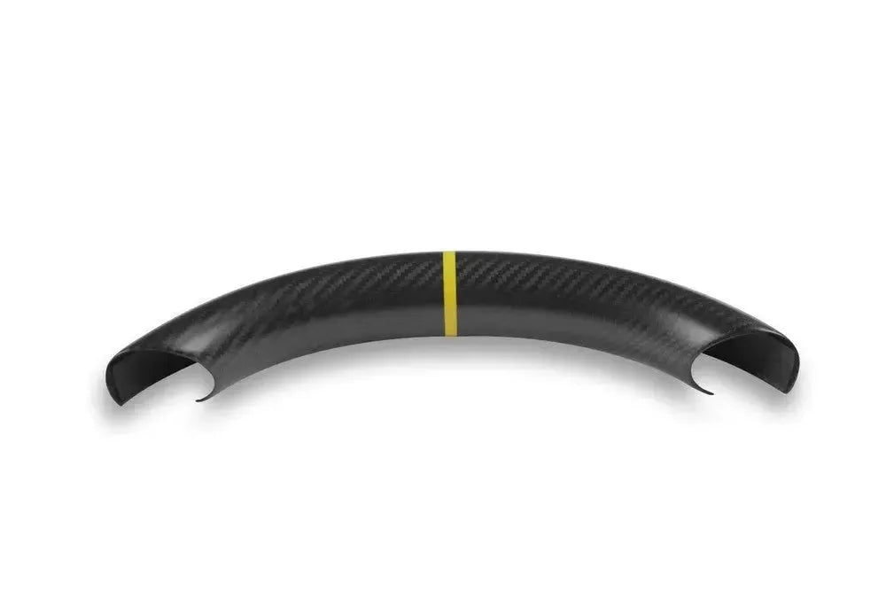 Carbon Fiber Steering Wheel Upper Cover - Tesla Model 3 & Y