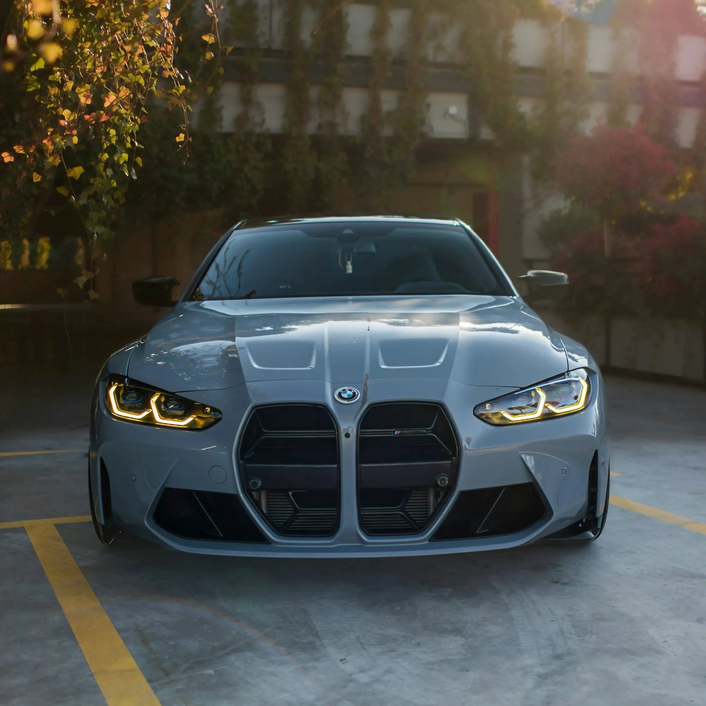 CSL Style Gloss Black Front Grilles - BMW G80 M3 & G82/G83 M4