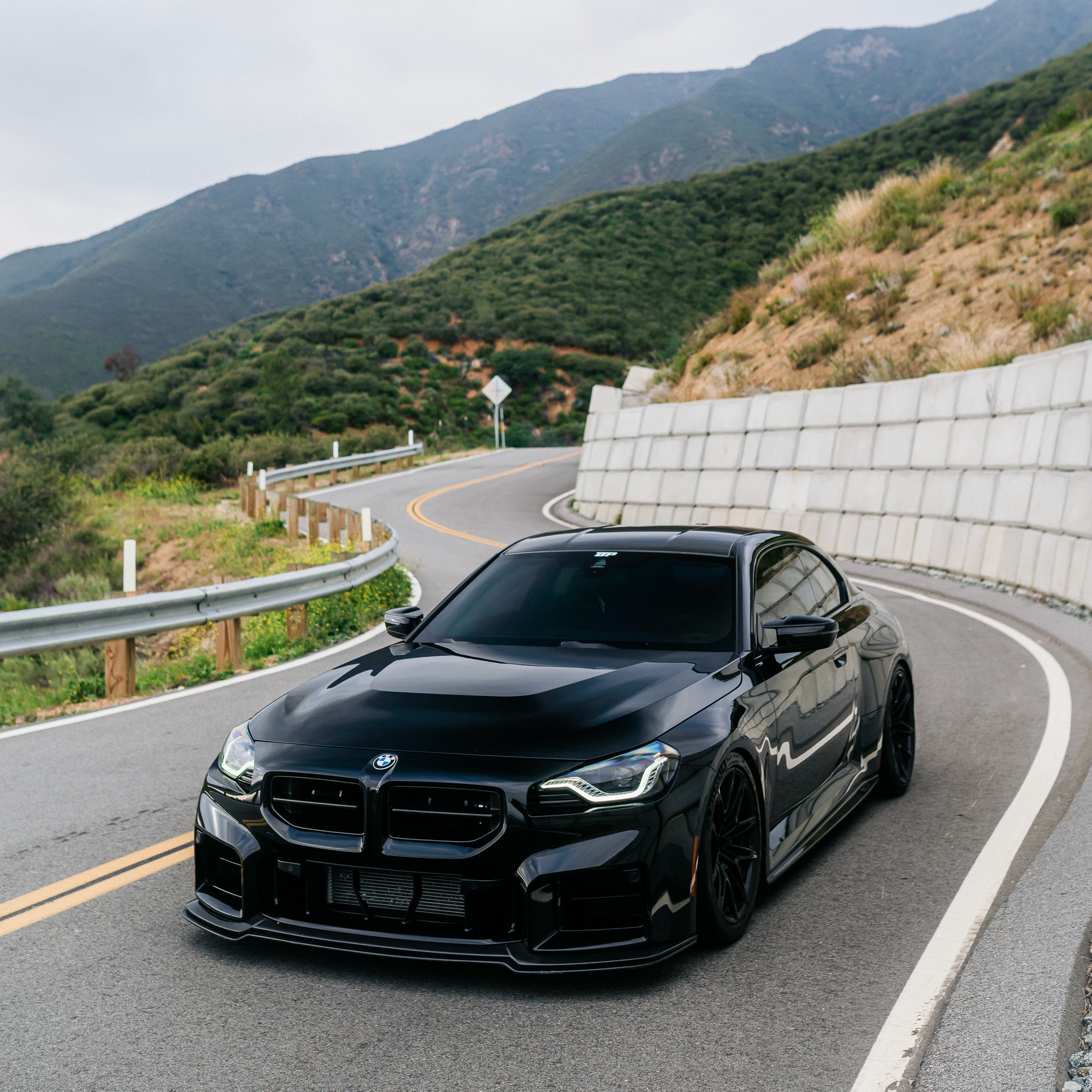 AN Style Carbon Fiber Front Grilles - BMW G87 M2