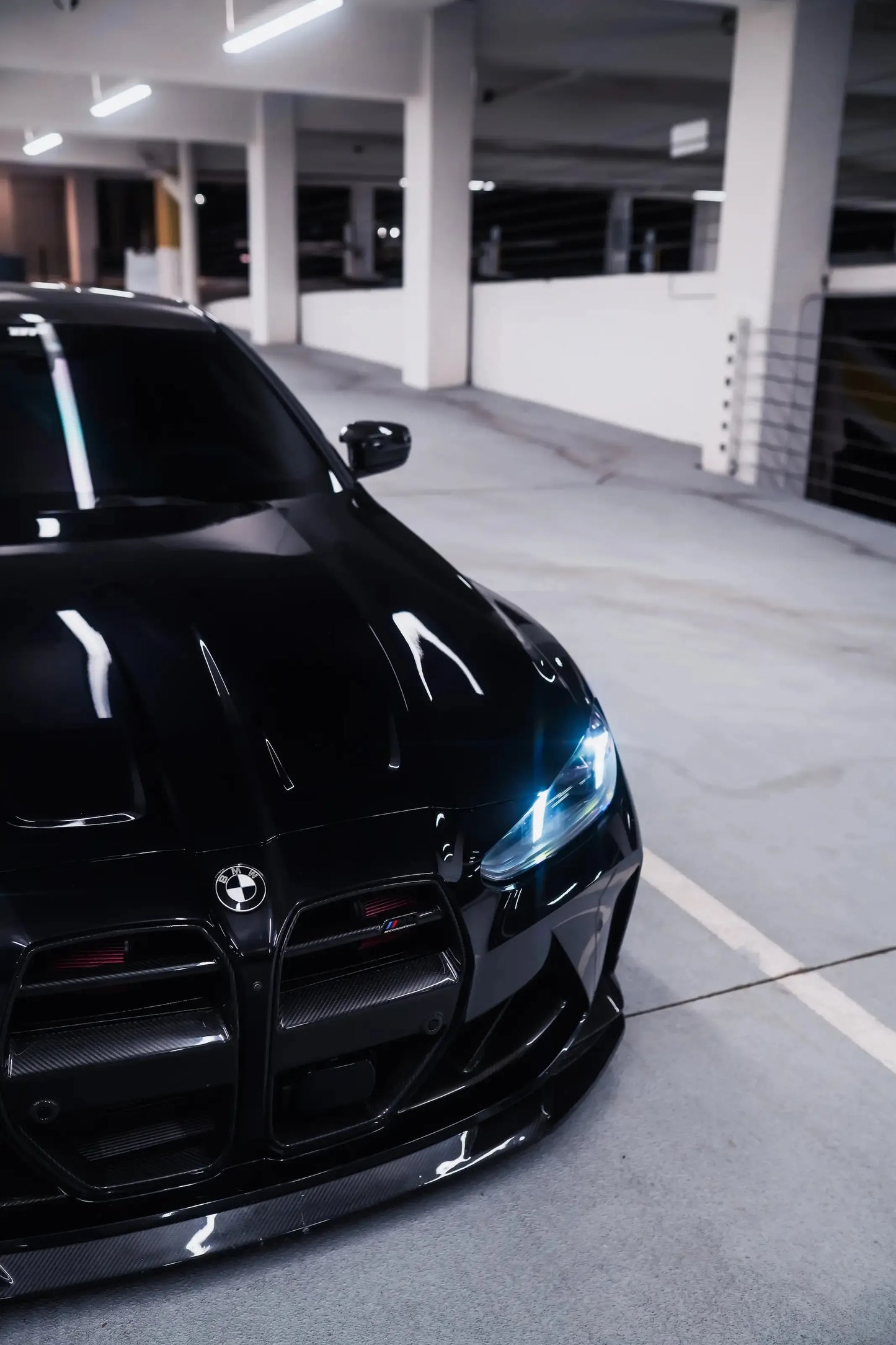 Snake Eye LCI Style LED Headlight with White/Yellow DRL - BMW G80 M3, G82 M4 & G22 4 Series