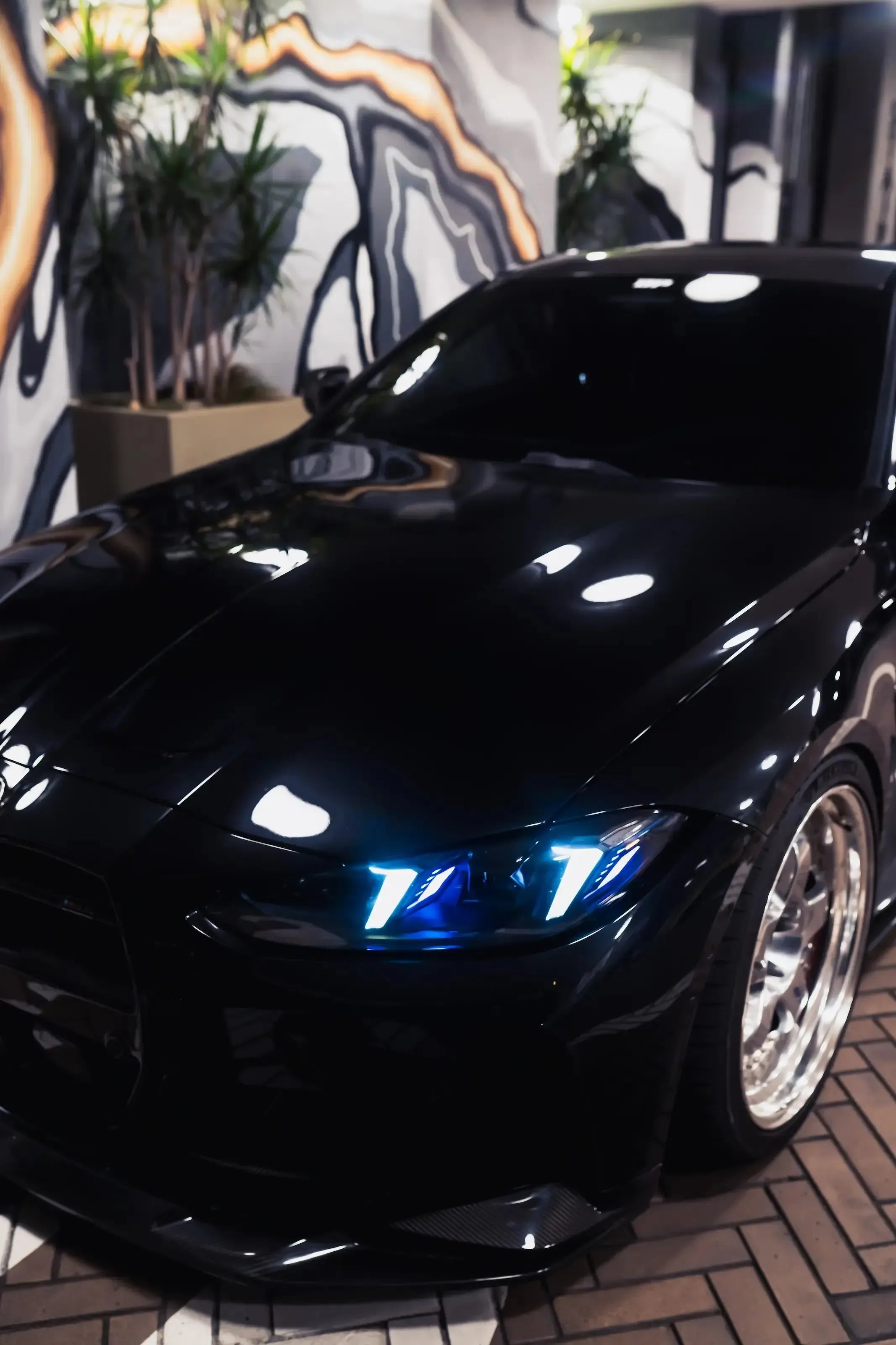 Snake Eye LCI Style LED Headlight with White/Yellow DRL - BMW G80 M3, G82 M4 & G22 4 Series