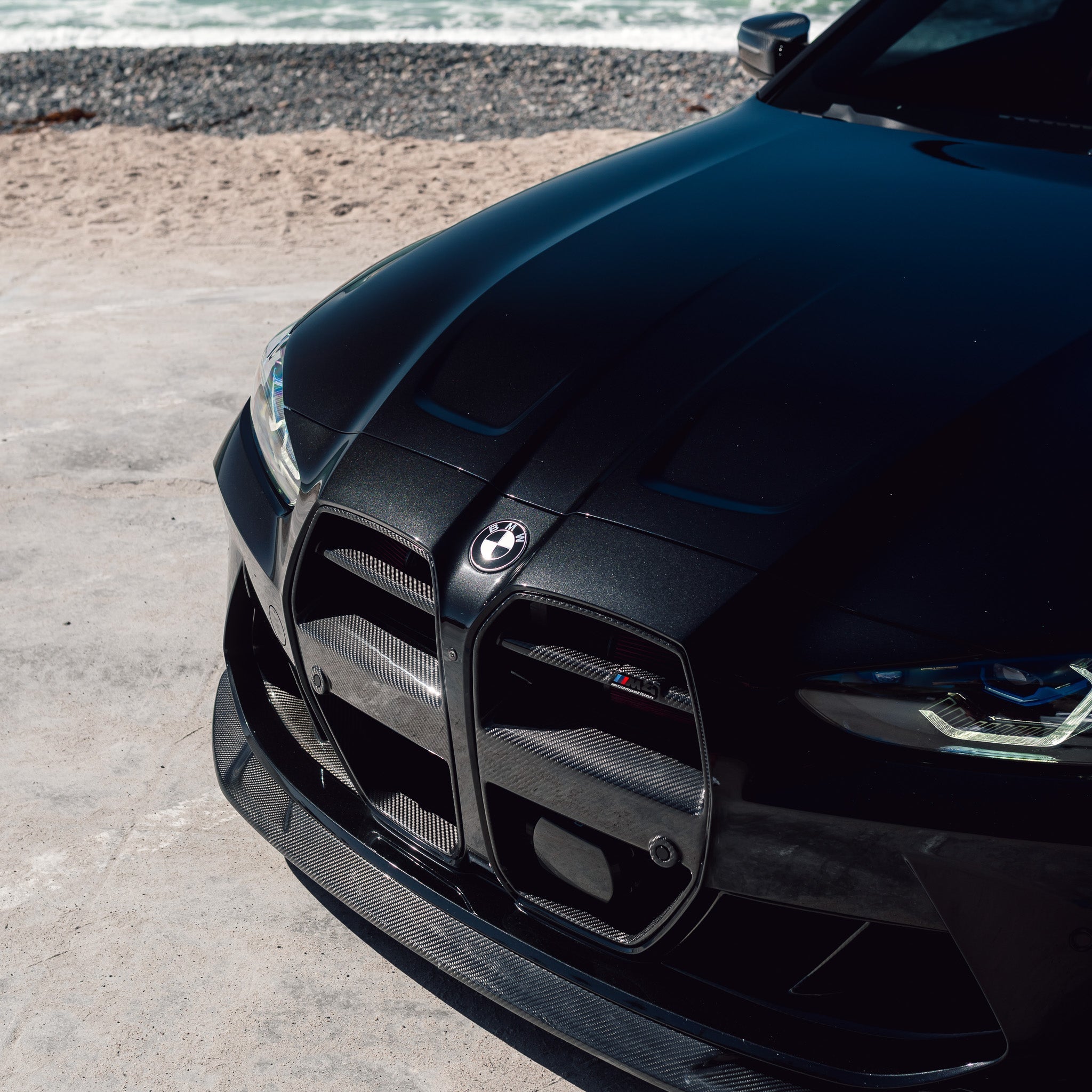 V Style Carbon Fiber Front Grilles - BMW G80 M3 & G82/G83 M4