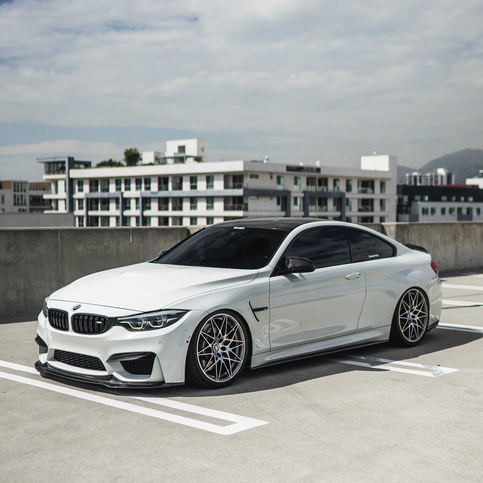 Carbon Fiber Front Upper Splitters - BMW F80 M3 & F82 / F83 M4