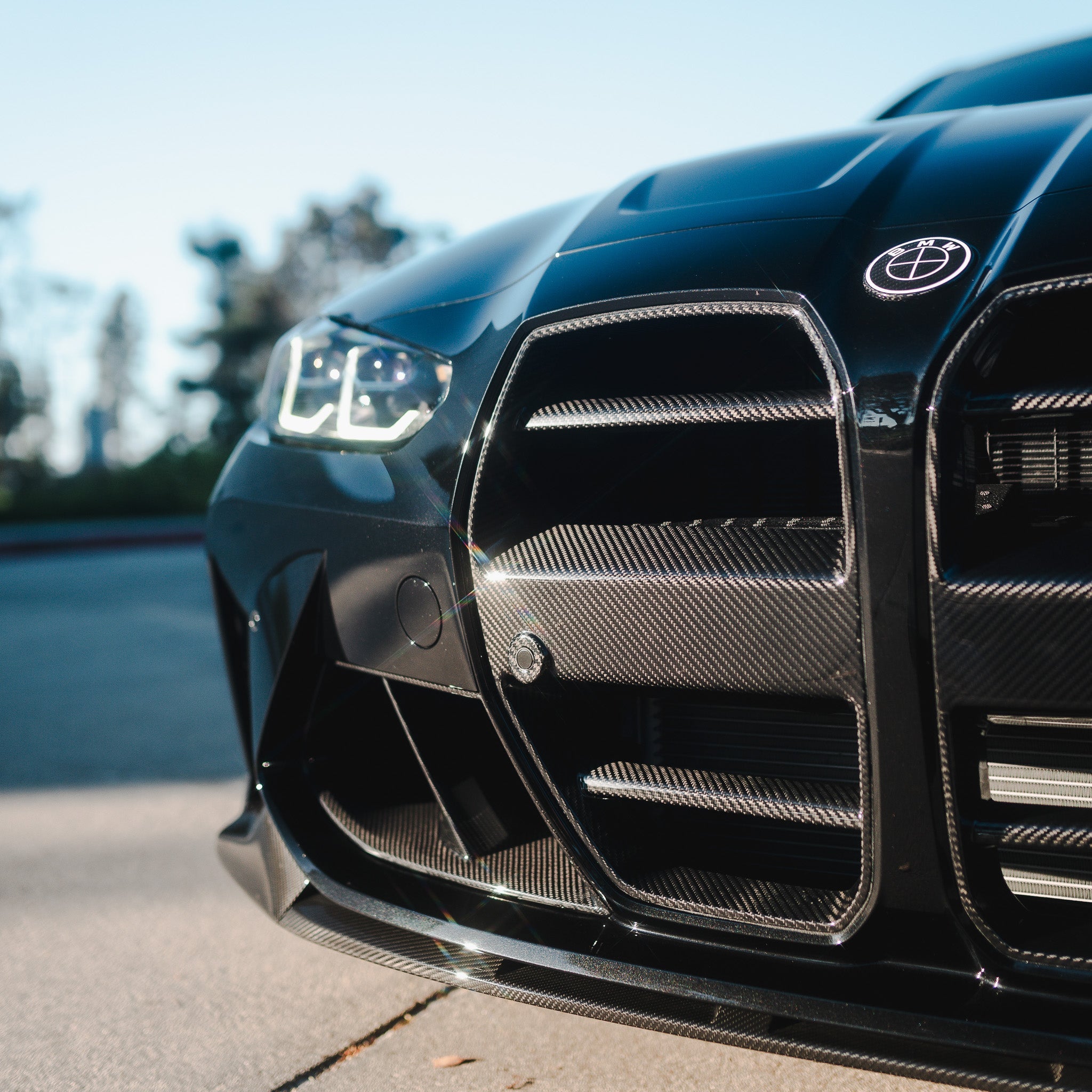MP Style Carbon Fiber Front Lip - BMW G80 M3 & G82/G83 M4
