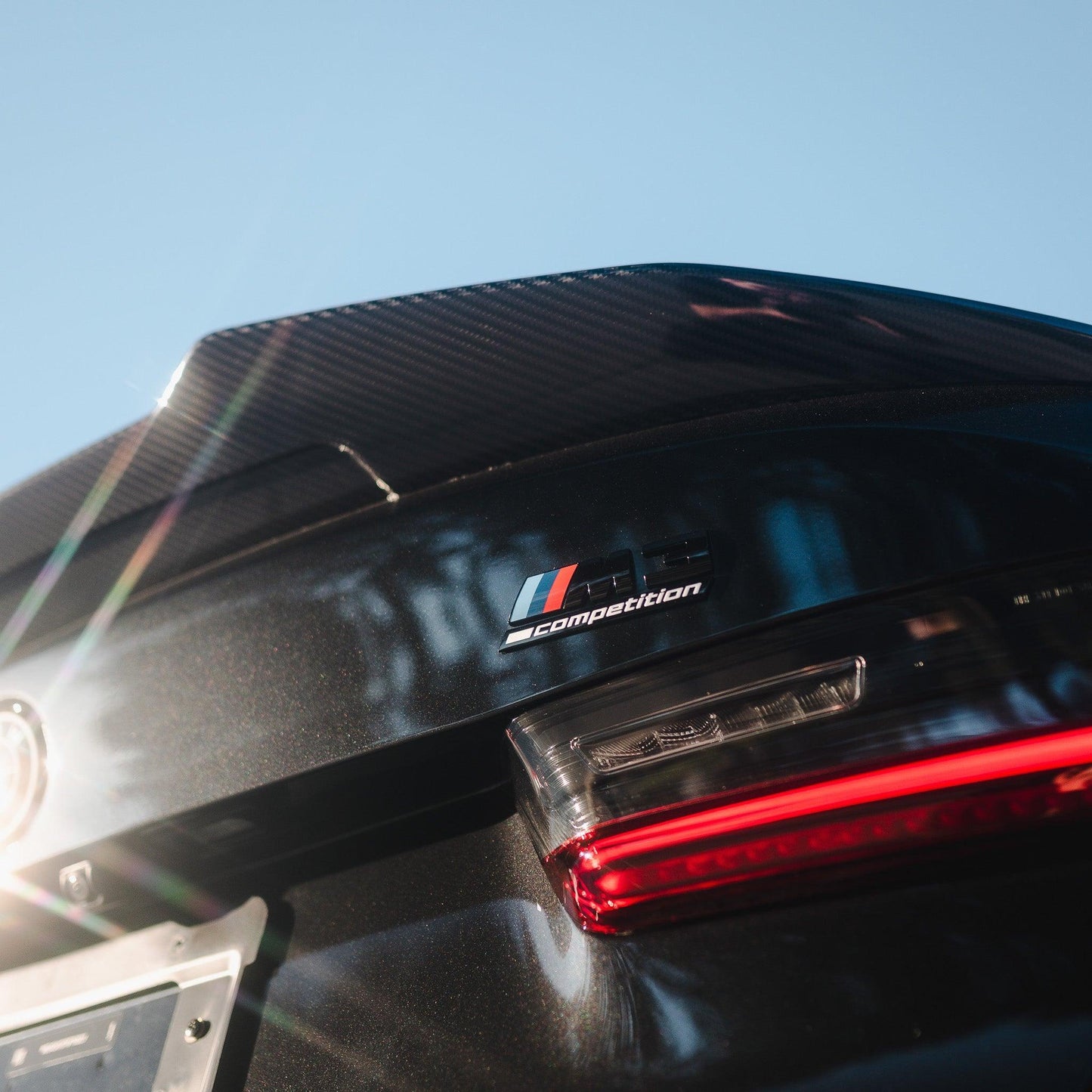 PSM High Kick Carbon Fiber Trunk Spoiler - BMW G80 M3 & G20 3 Series
