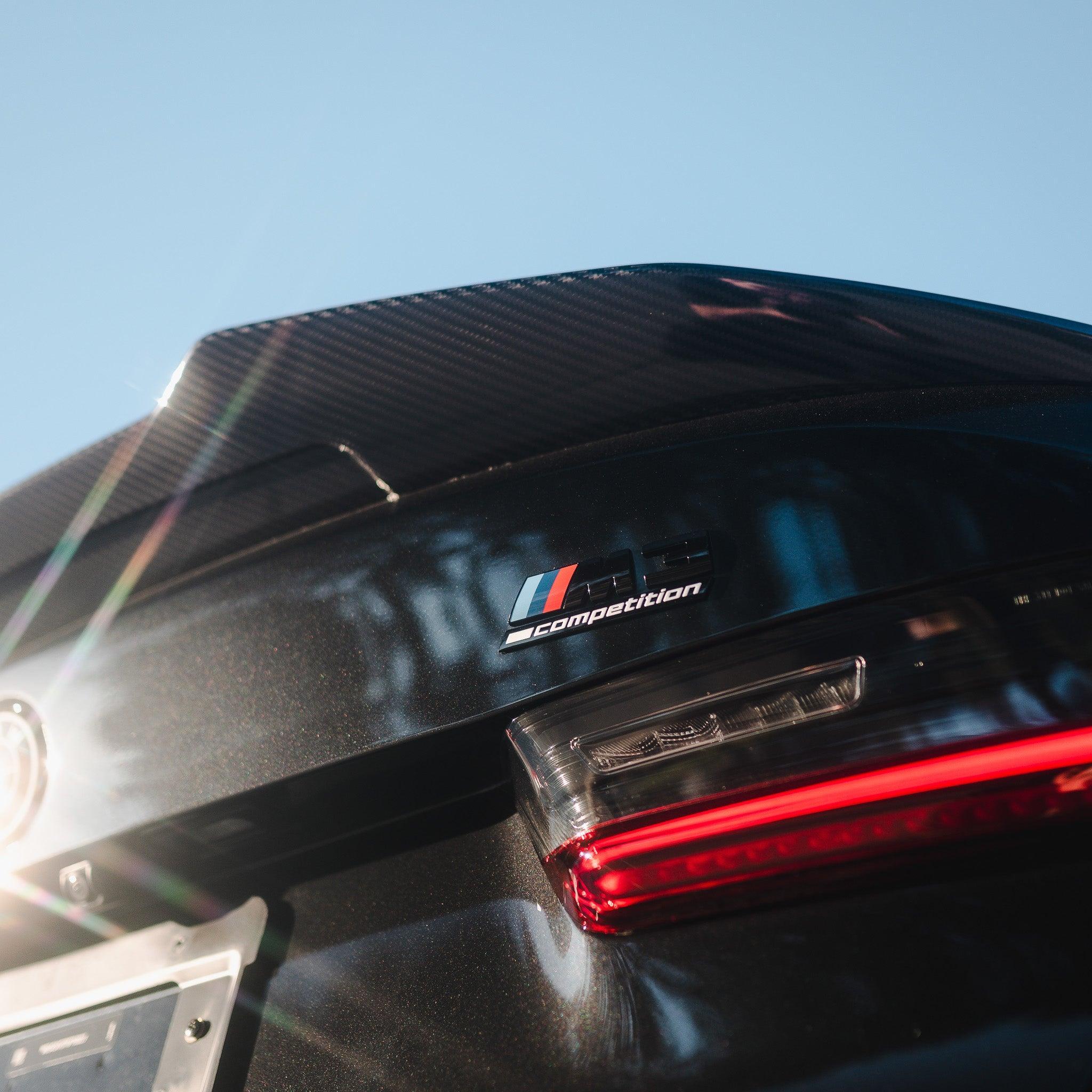 PSM High Kick Carbon Fiber Trunk Spoiler - BMW G80 M3 & G20 3 Series