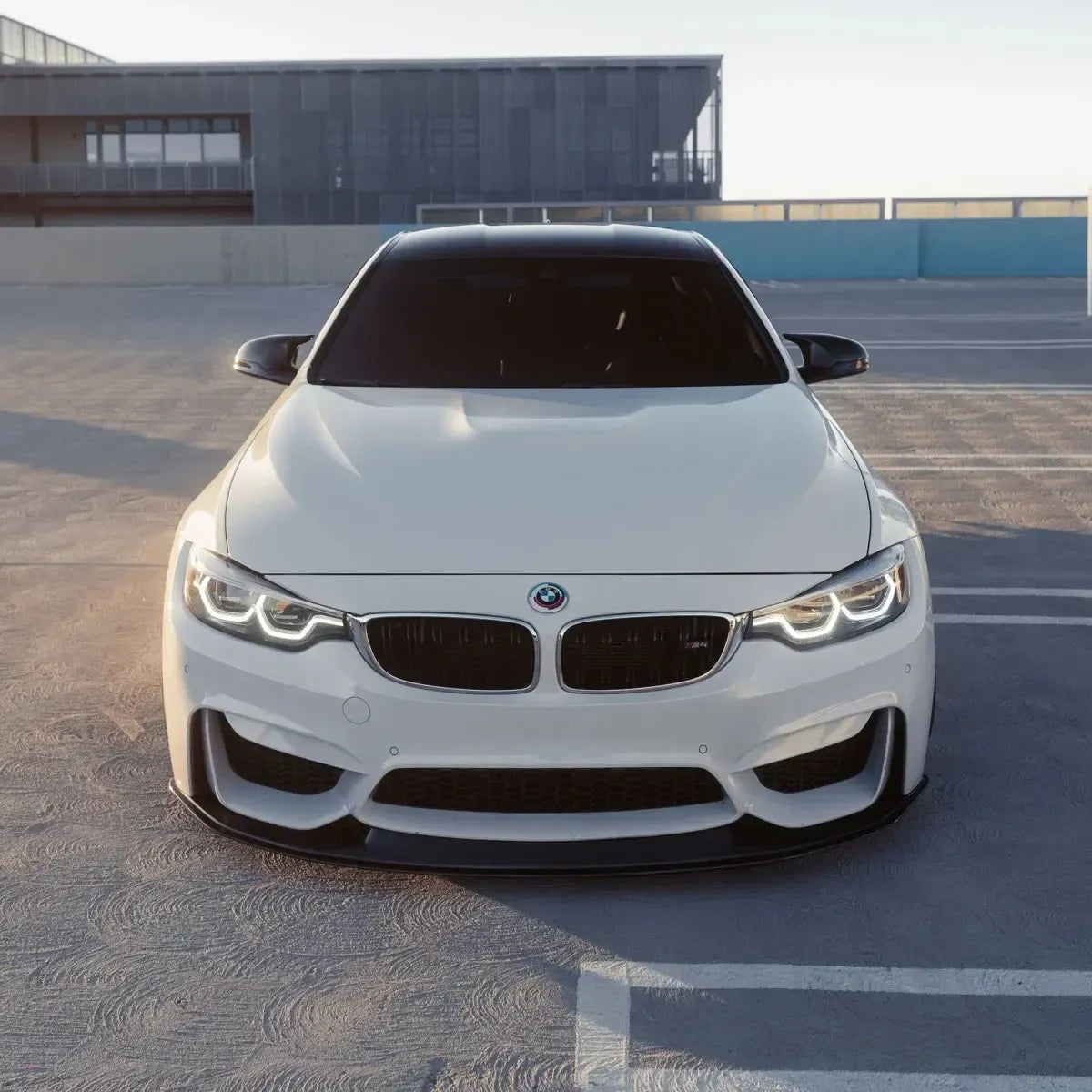LCI Ikon Style LED Headlights with White/Yellow DRL - BMW F30 3 Series