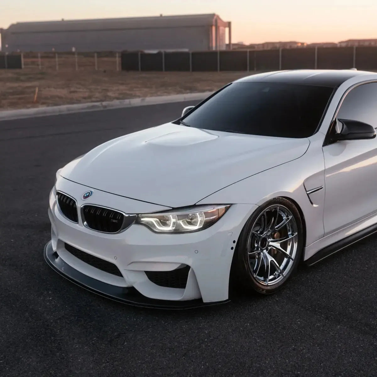LCI Ikon Style LED Headlights with White/Yellow DRL - BMW F30 3 Series