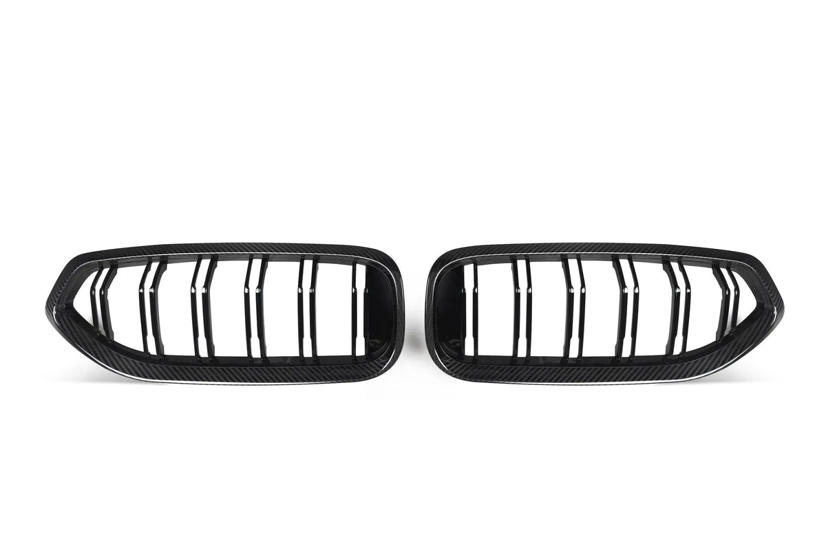 Dual Slat Carbon Fiber Front Grilles - BMW G29 Z4