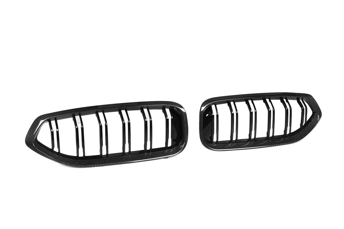 Dual Slat Carbon Fiber Front Grilles - BMW G29 Z4