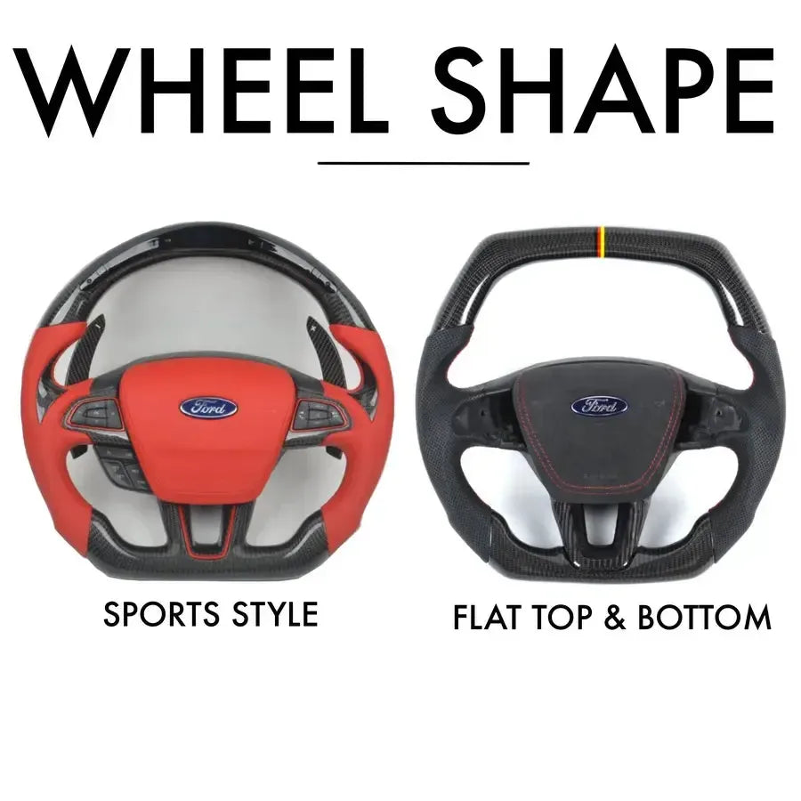 Ford Focus - Full Custom Steering Wheel (2010 - 2017)