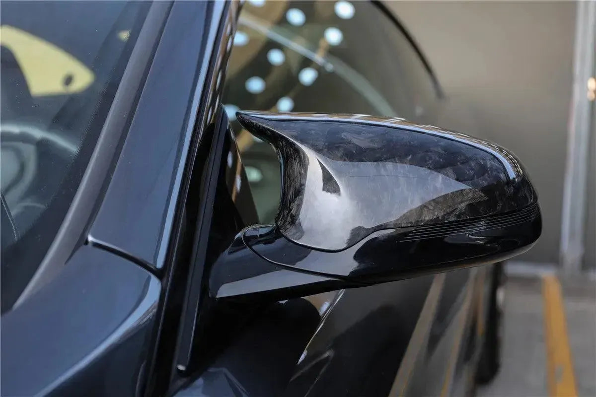 Forged Carbon Fiber Mirror Cap Set - BMW F80 M3, F82 / F83 M4, & F87 M2C