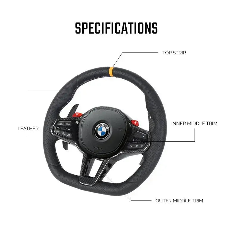 Full Custom Steering Wheel - BMW G90 M5 Style