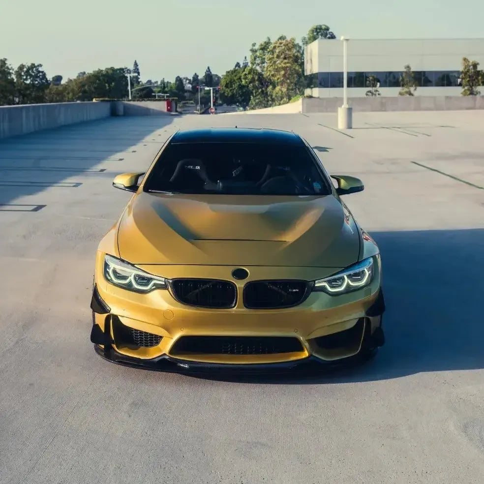GT4 Style Carbon Fiber Front Canard - BMW F80 M3 & F82 / F83 M4