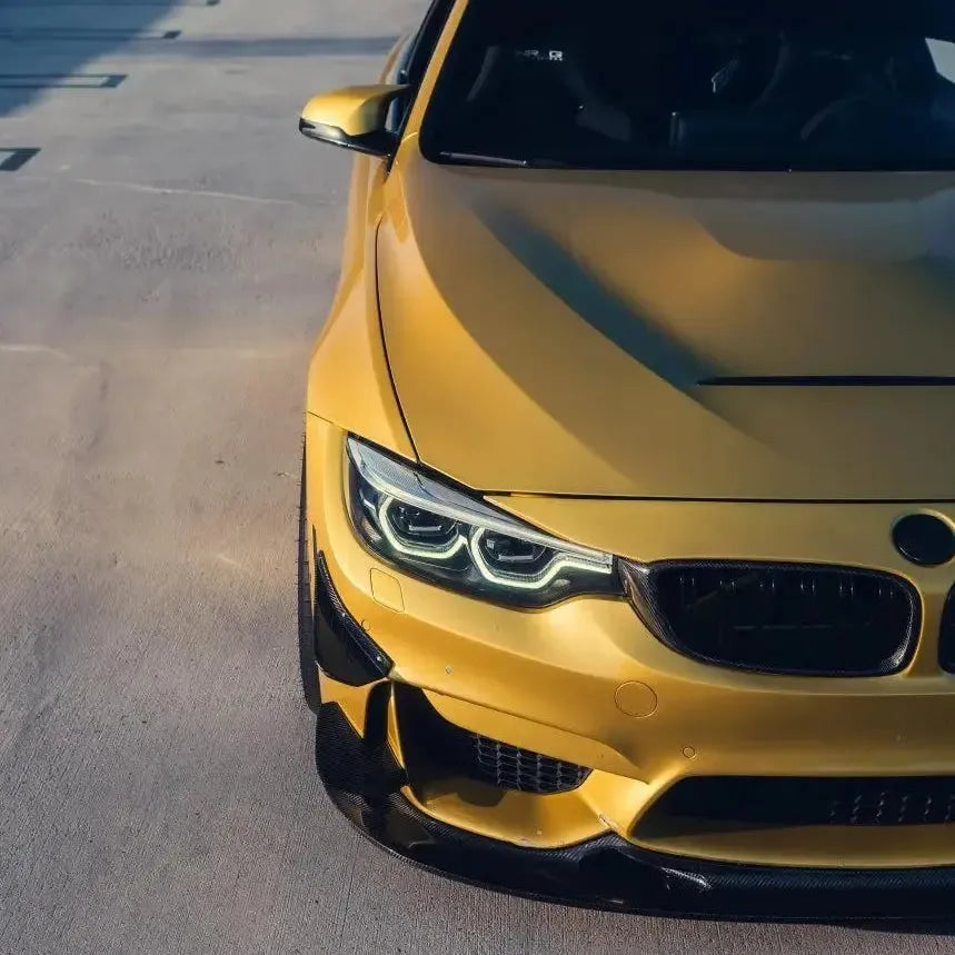 GT4 Style Carbon Fiber Front Canard - BMW F80 M3 & F82 / F83 M4