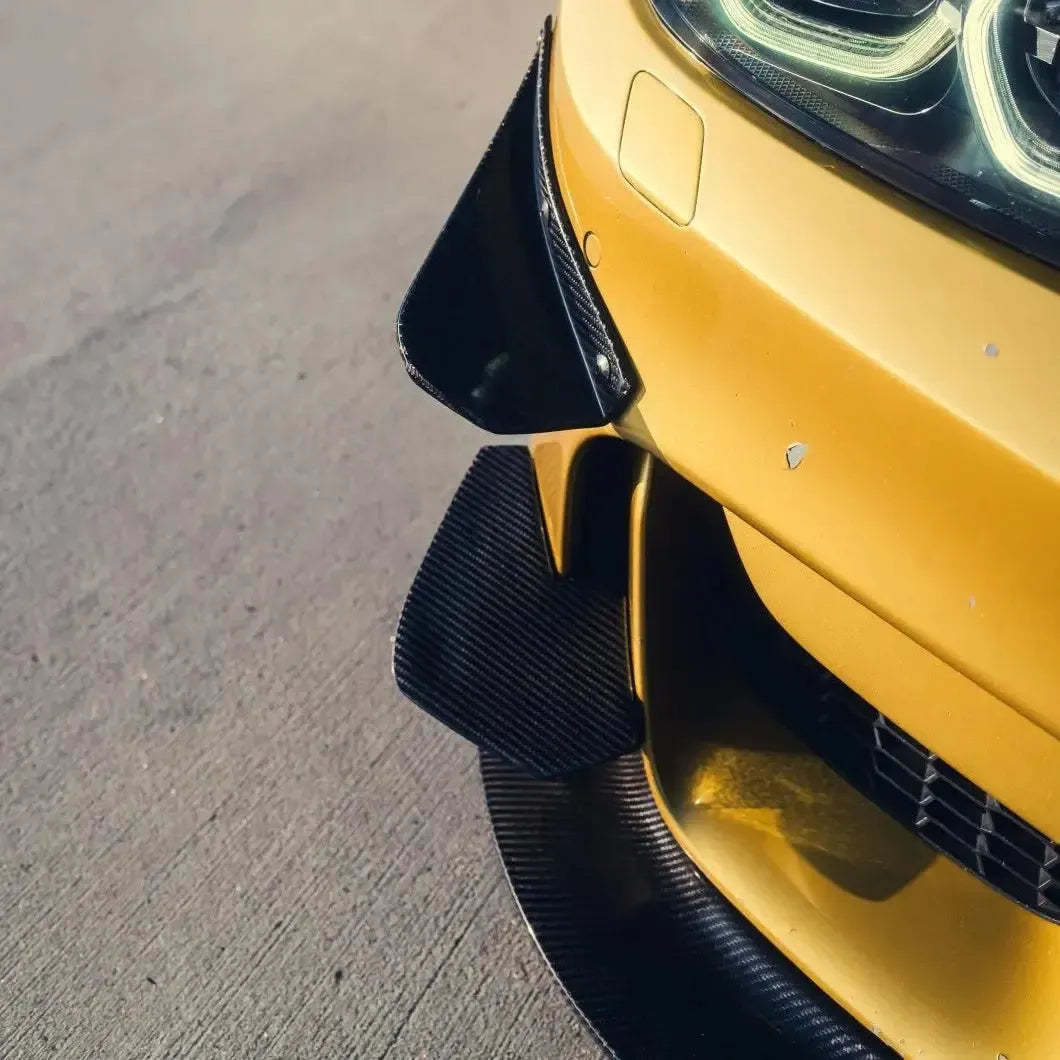 GT4 Style Carbon Fiber Front Canard - BMW F80 M3 & F82 / F83 M4