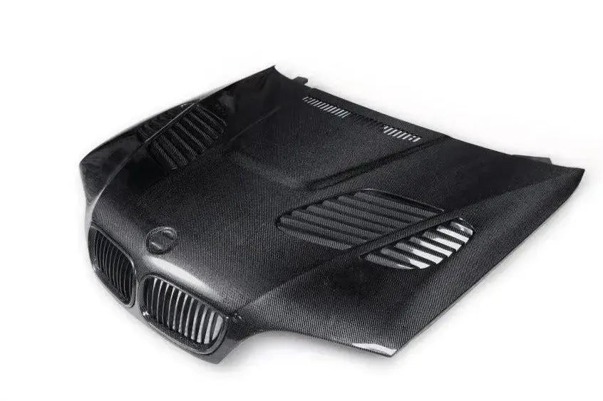 GTR Style Carbon Fiber Front Hood - BMW E46 M3 & 3 Series