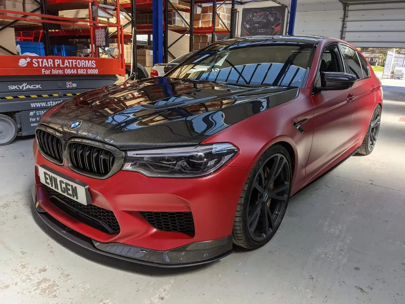GTR Style Carbon Fiber Front Hood - BMW F90 M5 & G30 5 Series