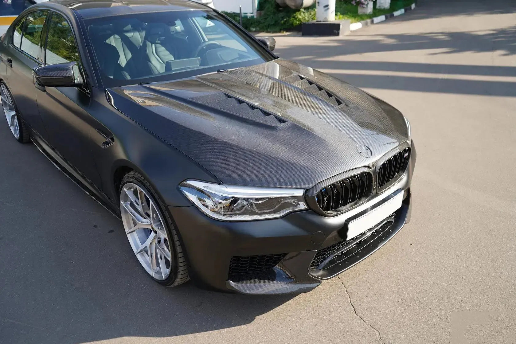 GTR Style Carbon Fiber Front Hood - BMW F90 M5 & G30 5 Series