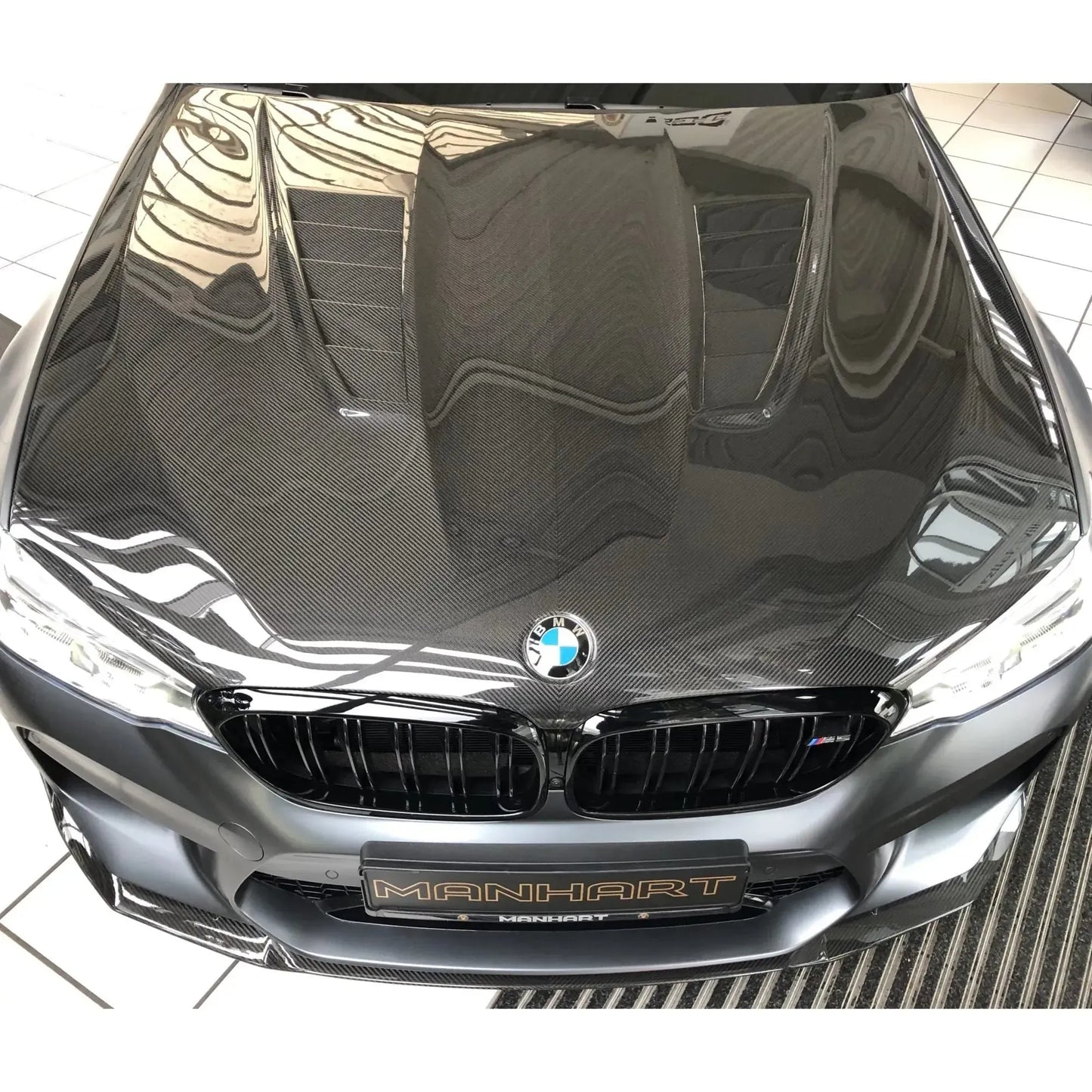 GTR Style Carbon Fiber Front Hood - BMW F90 M5 & G30 5 Series