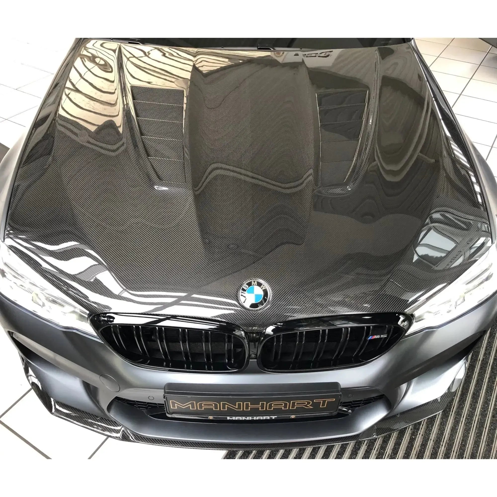 GTR Style Carbon Fiber Front Hood - BMW F90 M5 & G30 5 Series
