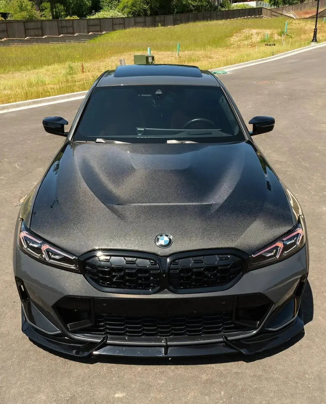 GTS Style Carbon Fiber Front Hood - BMW G20 3 Series