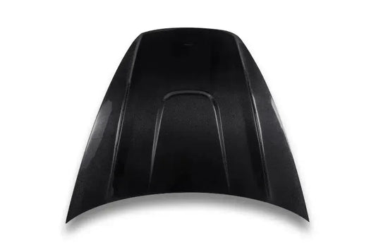 HM Style Carbon Fiber Front Hood - Porsche Cayenne 958