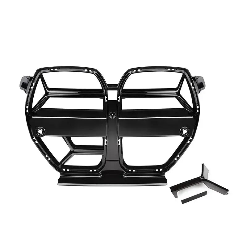 CSL Style Gloss Black Front Grilles - BMW G80 M3 & G82/G83 M4