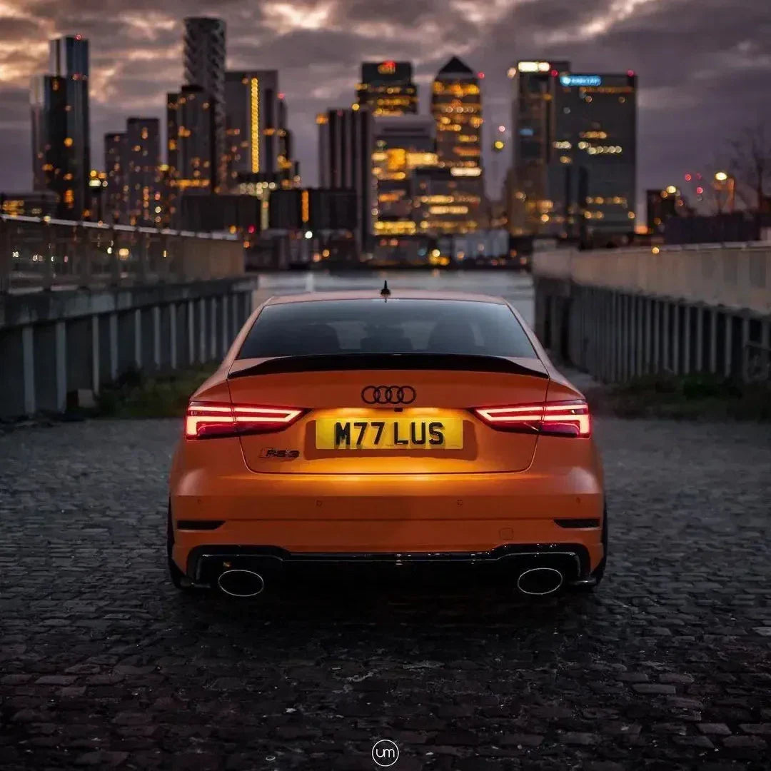 High Kick Carbon Fiber Trunk Spoiler - Audi RS3/S3/A3 8V