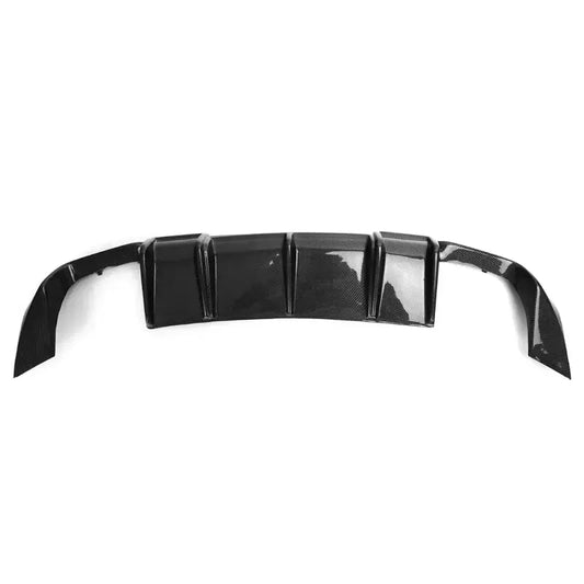 KB Style Carbon Fiber Rear Diffuser - Audi RS3 / S3 / A3 S Line
