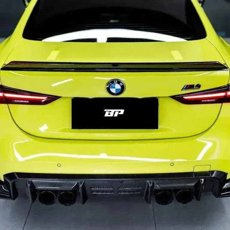 KB Style Carbon Fiber Rear Diffuser with Canards - BMW G82/G83 M4
