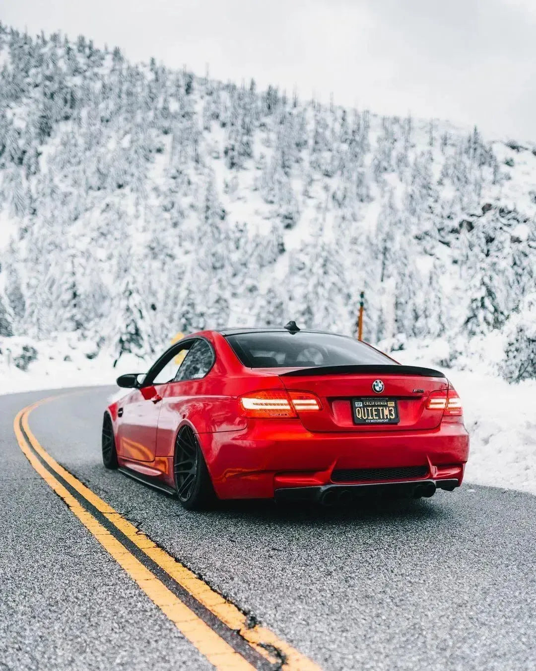 LCI Style Black Line Taillights - BMW E92/E93 M3 & 3 Series