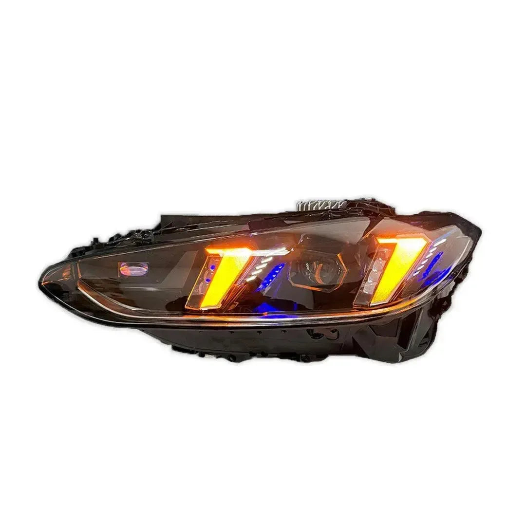 Snake Eye LCI Style LED Headlight with White/Yellow DRL - BMW G80 M3, G82 M4 & G22 4 Series