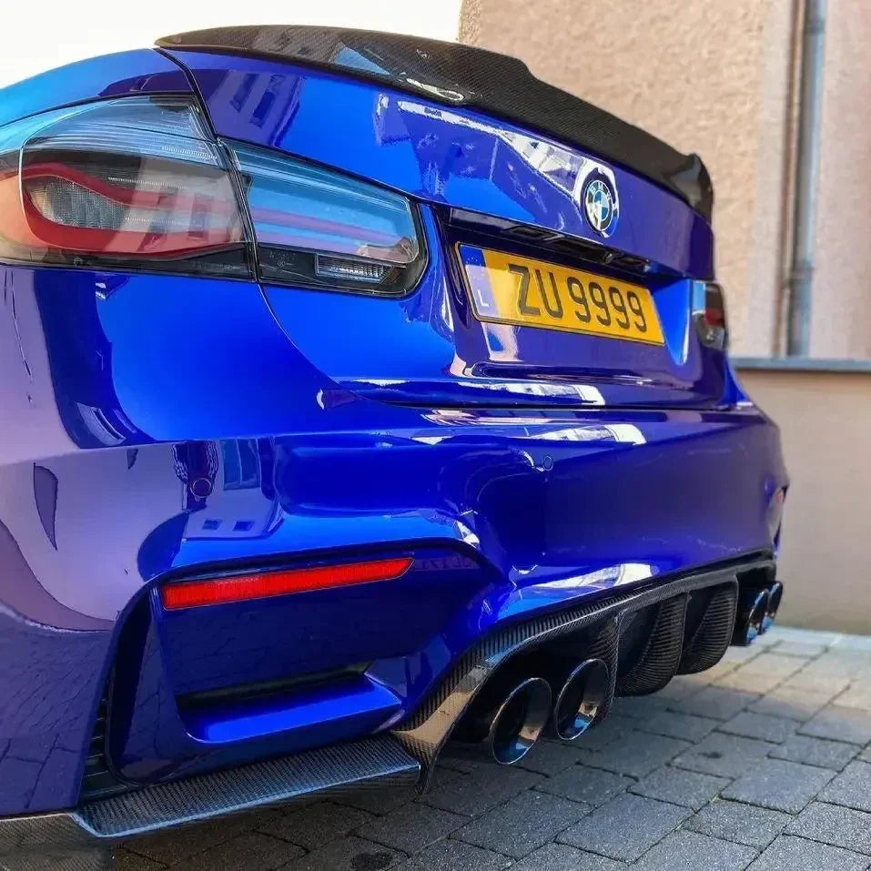 M4 Style Carbon Fiber Trunk Spoiler - BMW F80 M3 & F30 3 Series