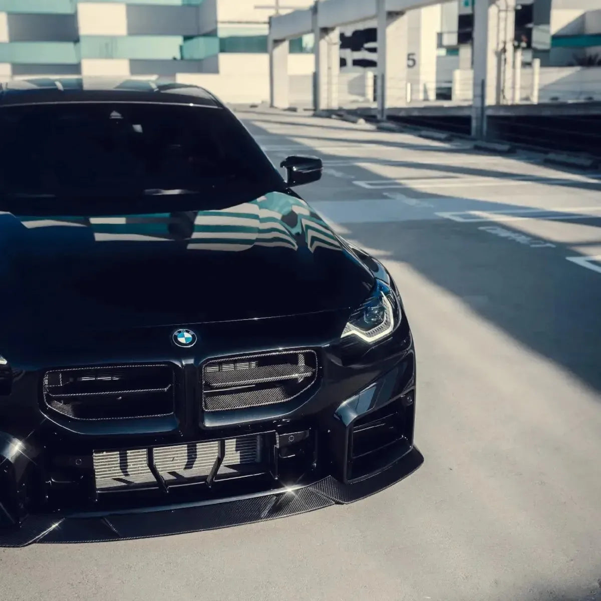 AN Style Carbon Fiber Front Grilles - BMW G87 M2