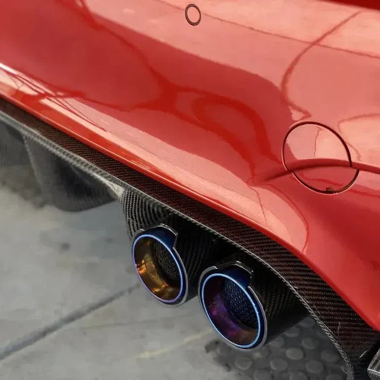 MP Style Carbon Fiber Exhaust Tip