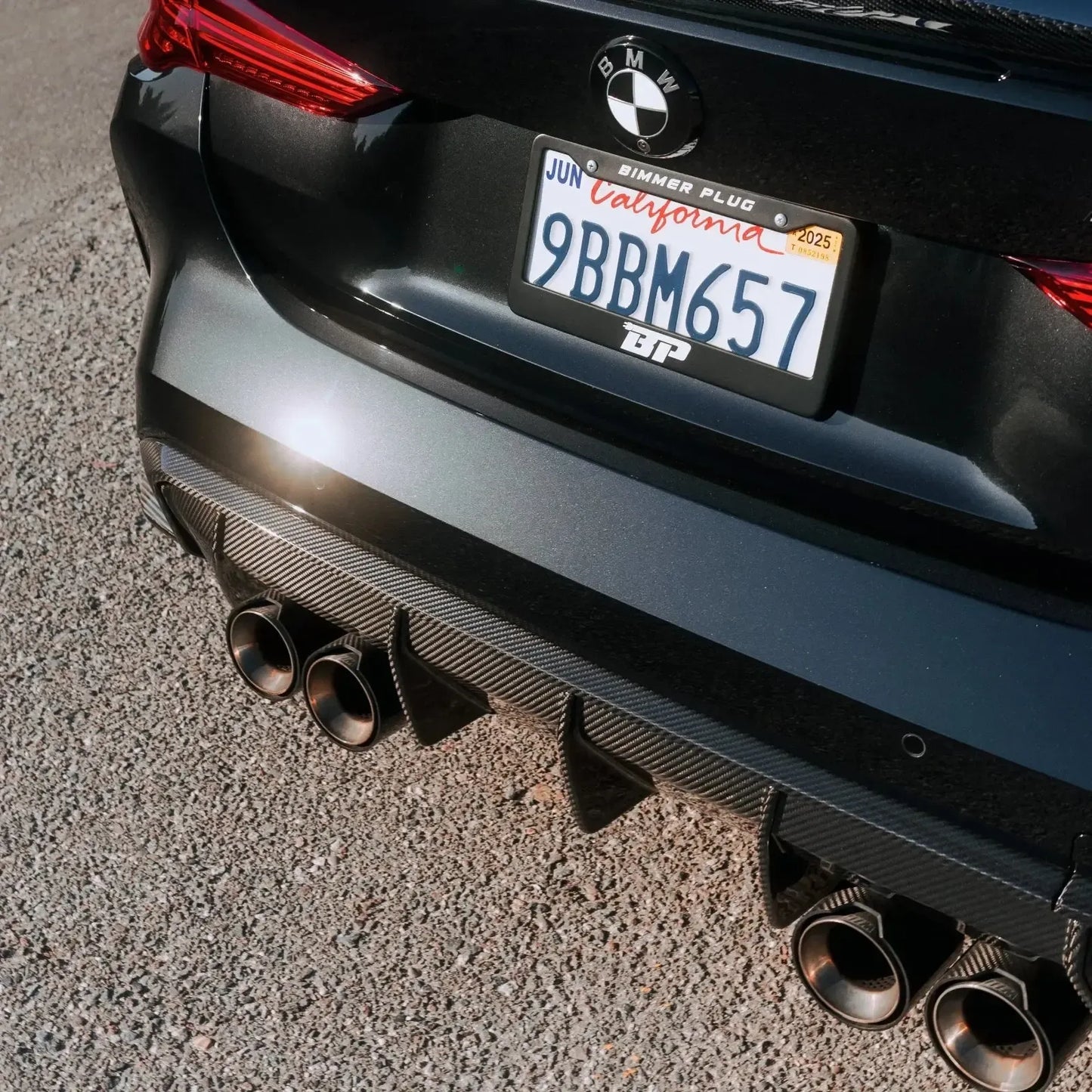 MP Style Carbon Fiber Exhaust Tip Set - BMW G80 M3, G82/G83 M4 & G87 M2