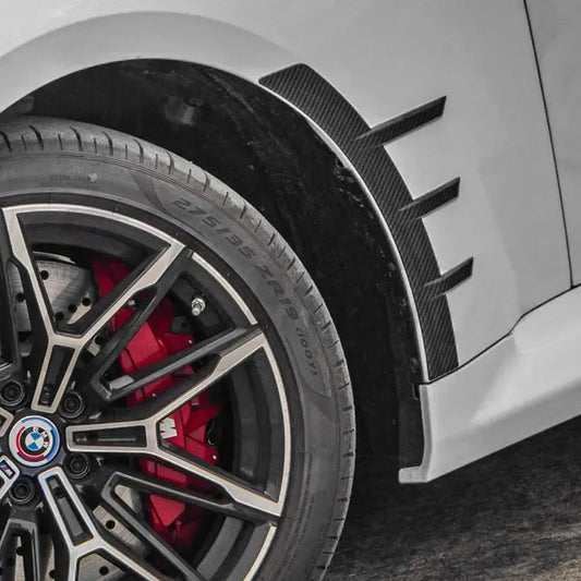 MP Style Carbon Fiber Front Fender Arch Trim - BMW G87 M2