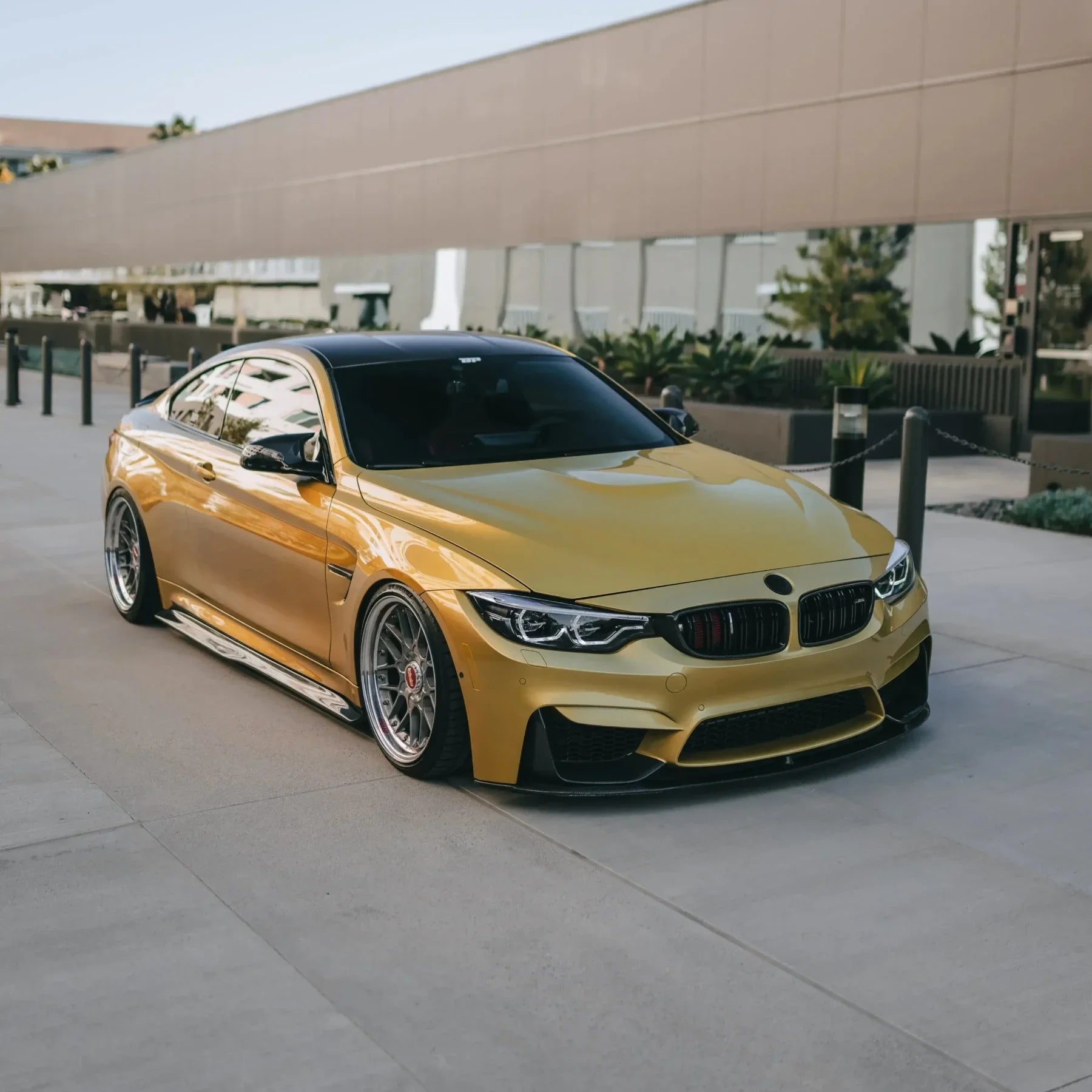 MP Style Carbon Fiber Front Lip - BMW F80 M3 & F82 / F83 M4