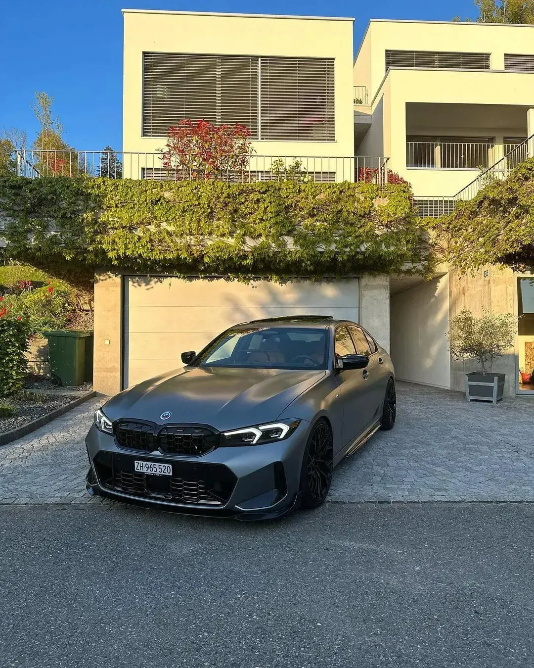 MP Style Carbon Fiber Front Lip - BMW G20 3 Series