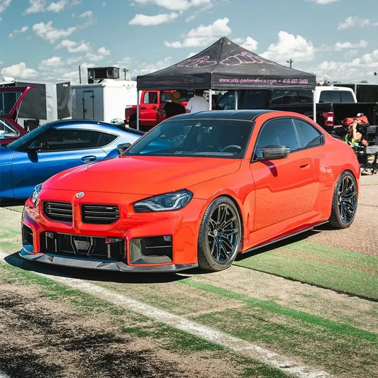 MP Style Carbon Fiber Front Lower Grille Frame - BMW G87 M2